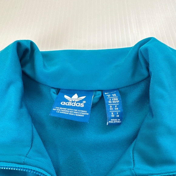 Adidas Trefoil 3 Stripe Zip Jacket, XS - Picture 4 of 11
